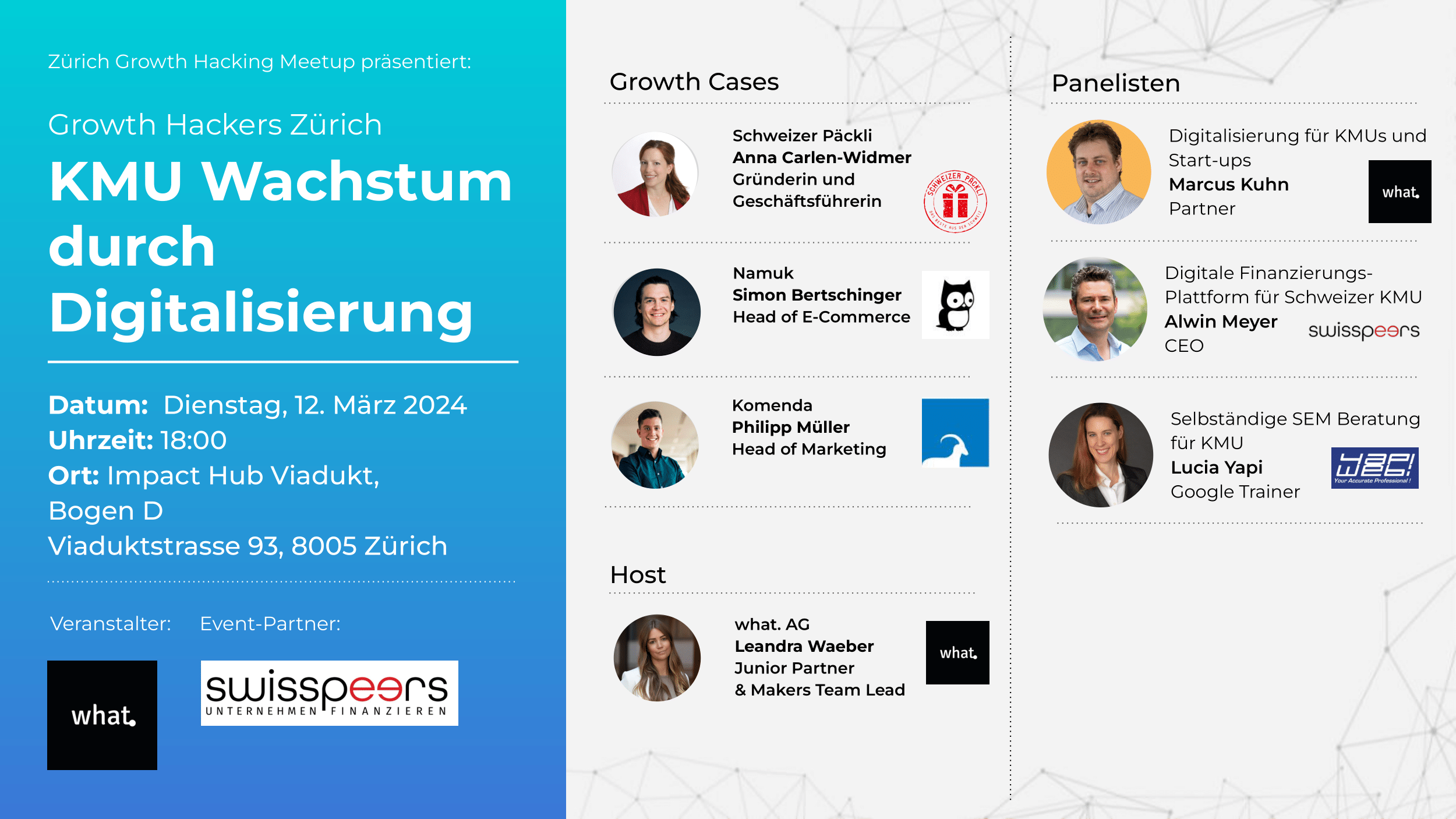 growth hacking event kmu edition wachstum durch digitalisierung